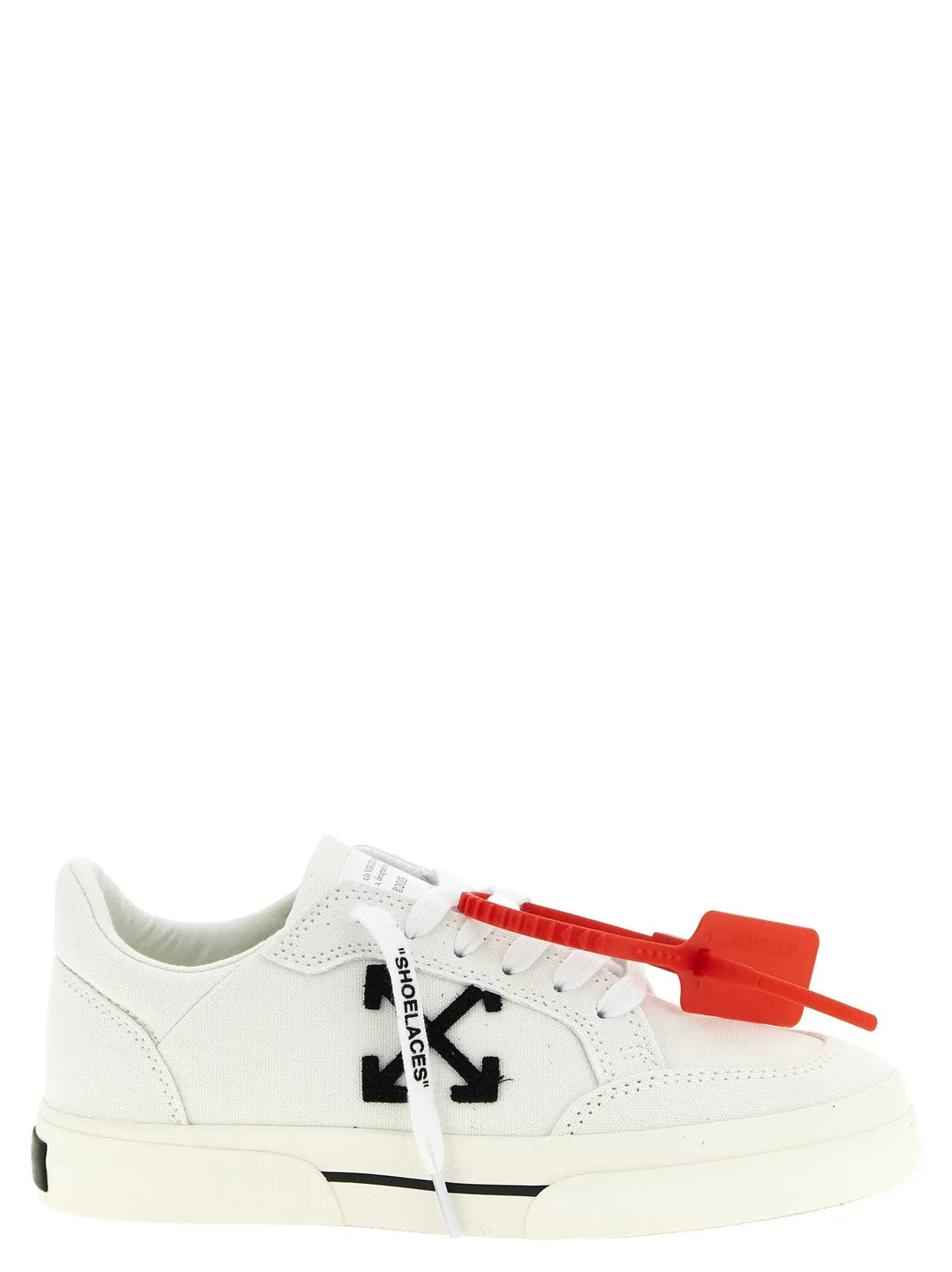 Off-White Sample Sale | Off-White Bicolor Cotton Low Top Sneakers - | Designer outlet