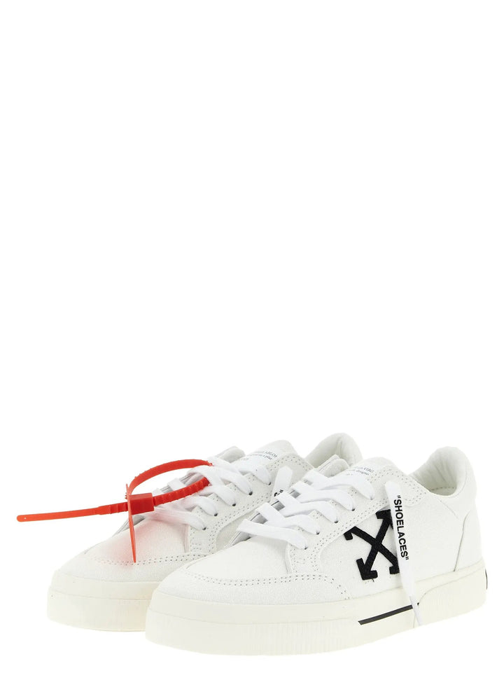 Off-White Sample Sale | Off-White Bicolor Cotton Low Top Sneakers - | Designer outlet