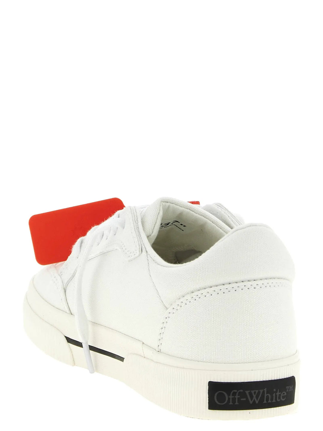 Off-White Sample Sale | Off-White Bicolor Cotton Low Top Sneakers - | Designer outlet