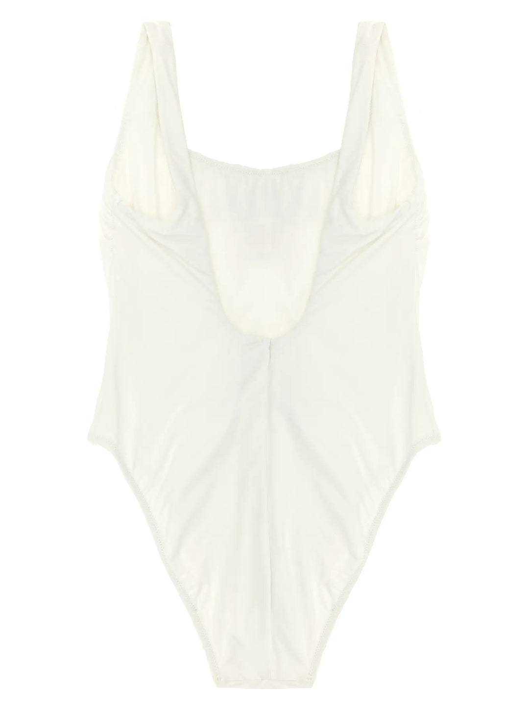 Polo Ralph Lauren White Nylon One-Piece Swimsuit