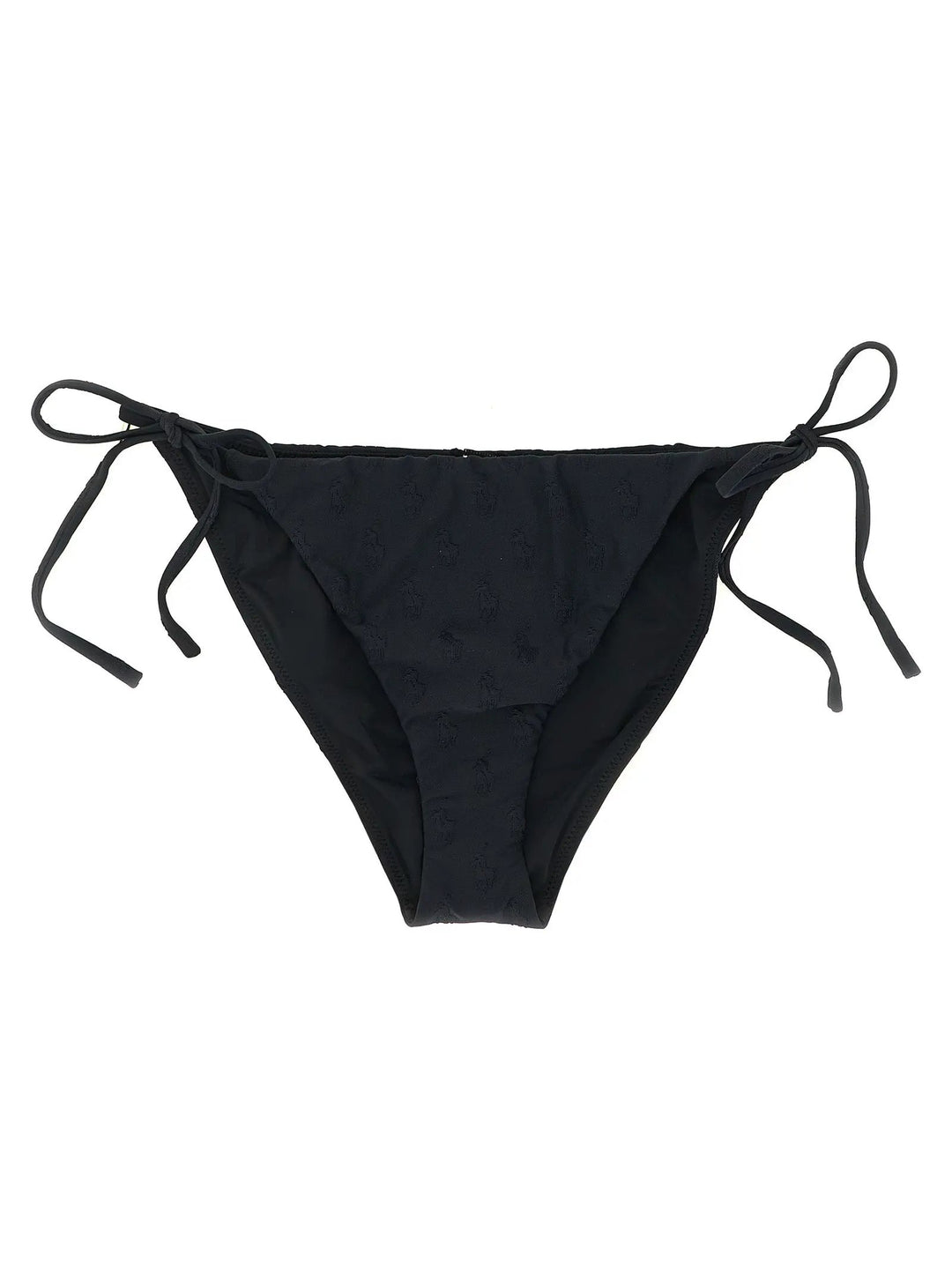 Polo Ralph Lauren Black Recycled Polyester Bikini