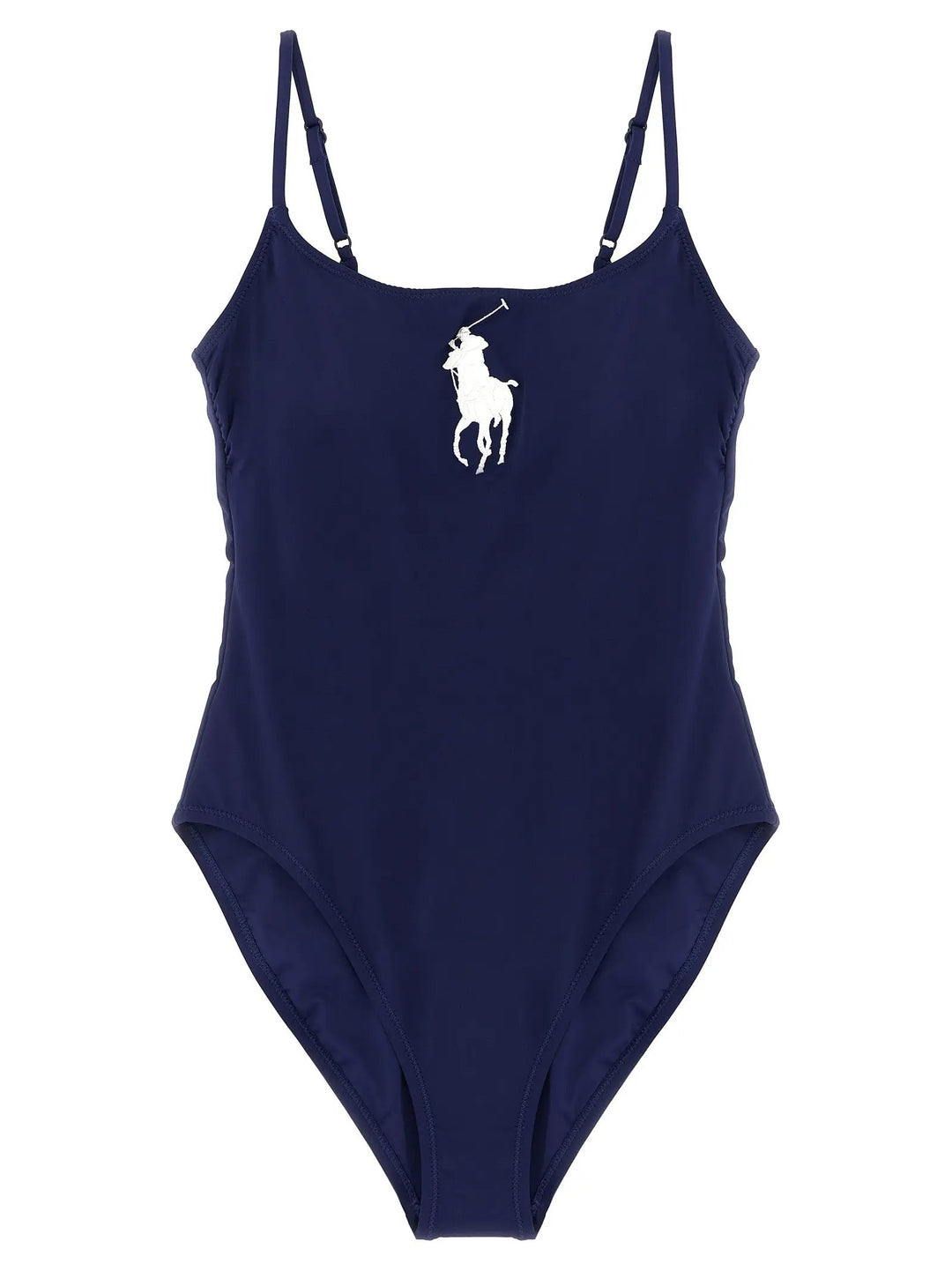 Polo Ralph Lauren Sample Sale | Polo Ralph Lauren Blue Nylon One-Piece Swimsuit - | Designer outlet