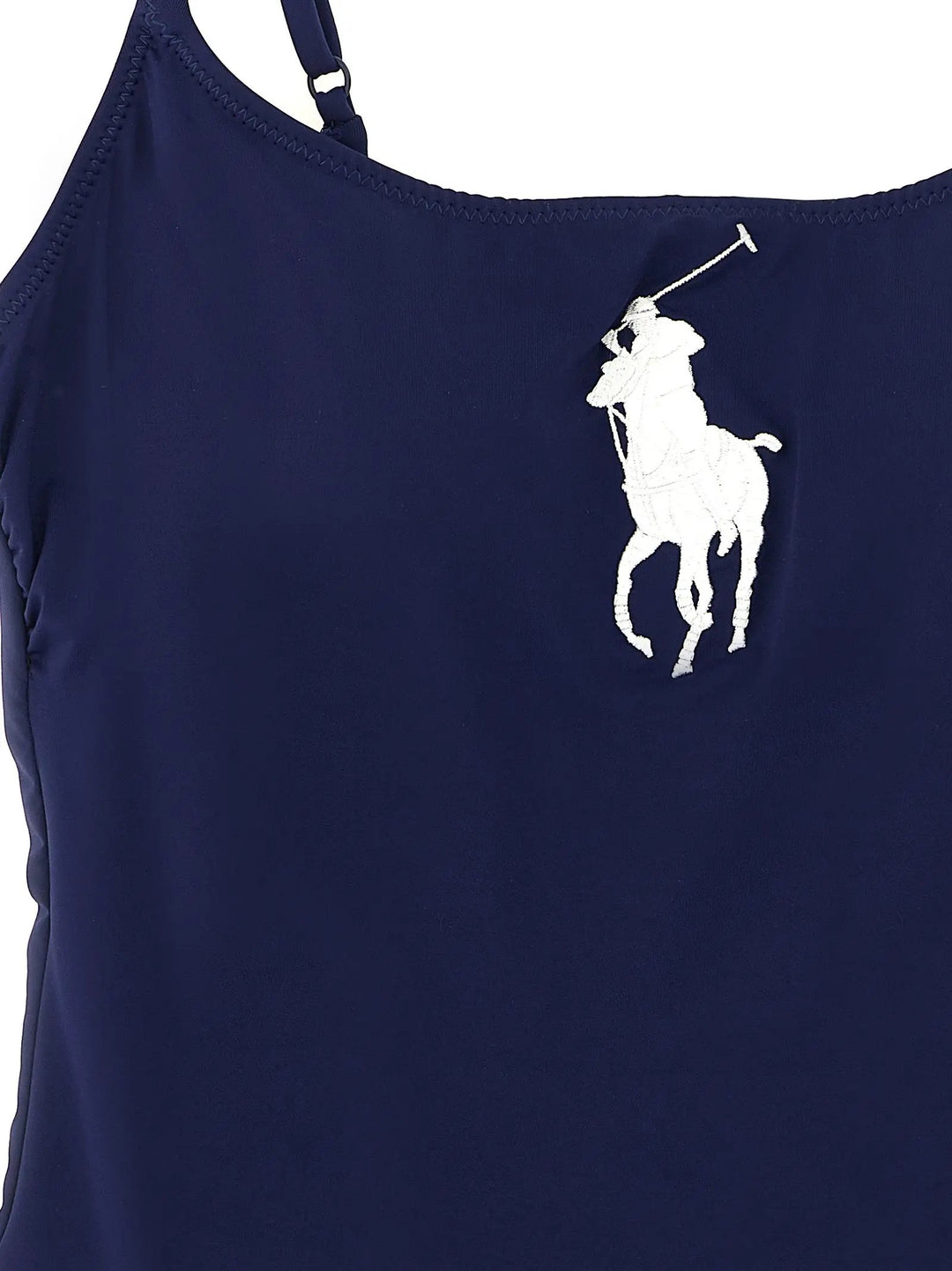 Polo Ralph Lauren Sample Sale | Polo Ralph Lauren Blue Nylon One-Piece Swimsuit - | Designer outlet