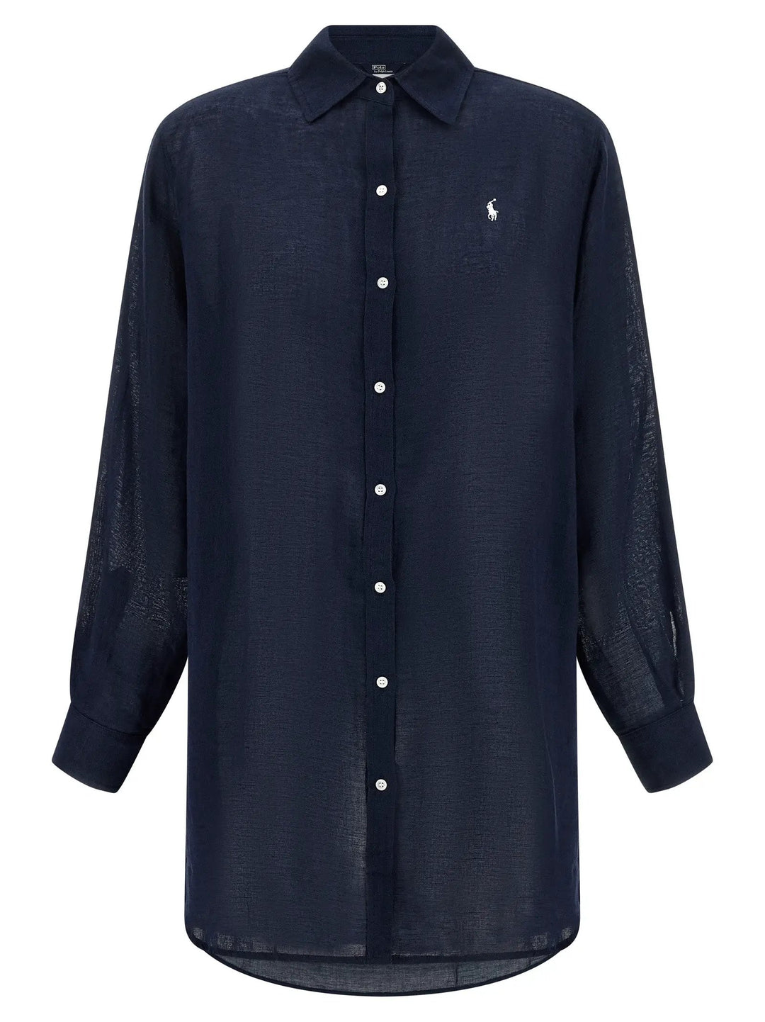 Polo Ralph Lauren Blue Organic Cotton Blouse