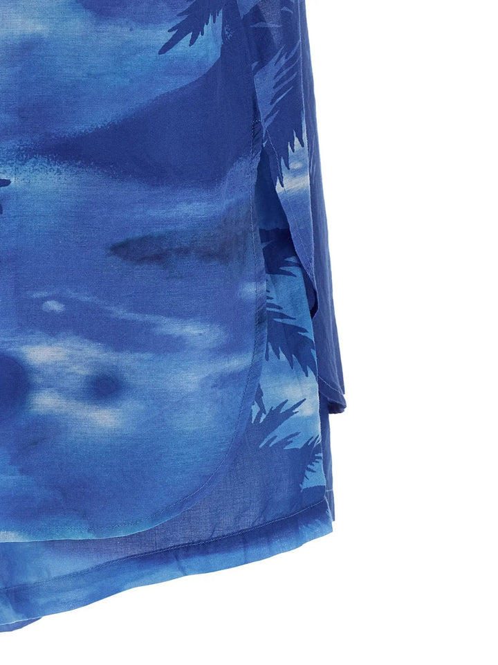 Polo Ralph Lauren Blue Cotton Shorts