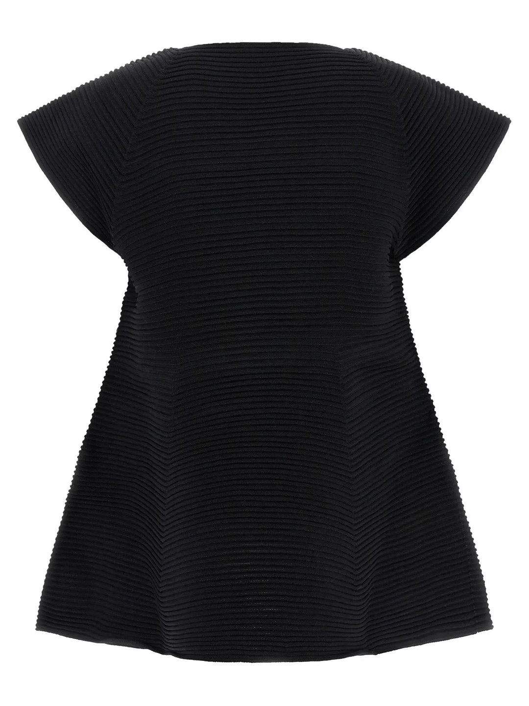 Issey Miyake Black Polyester Short Dress