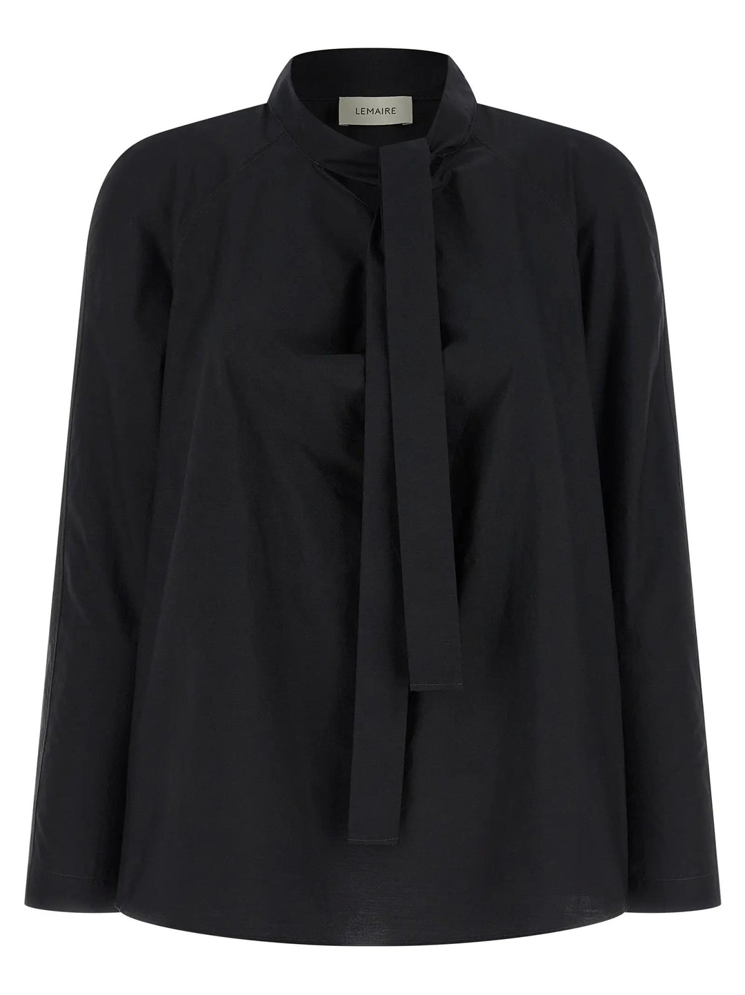 Lemaire Black Cotton Blouse