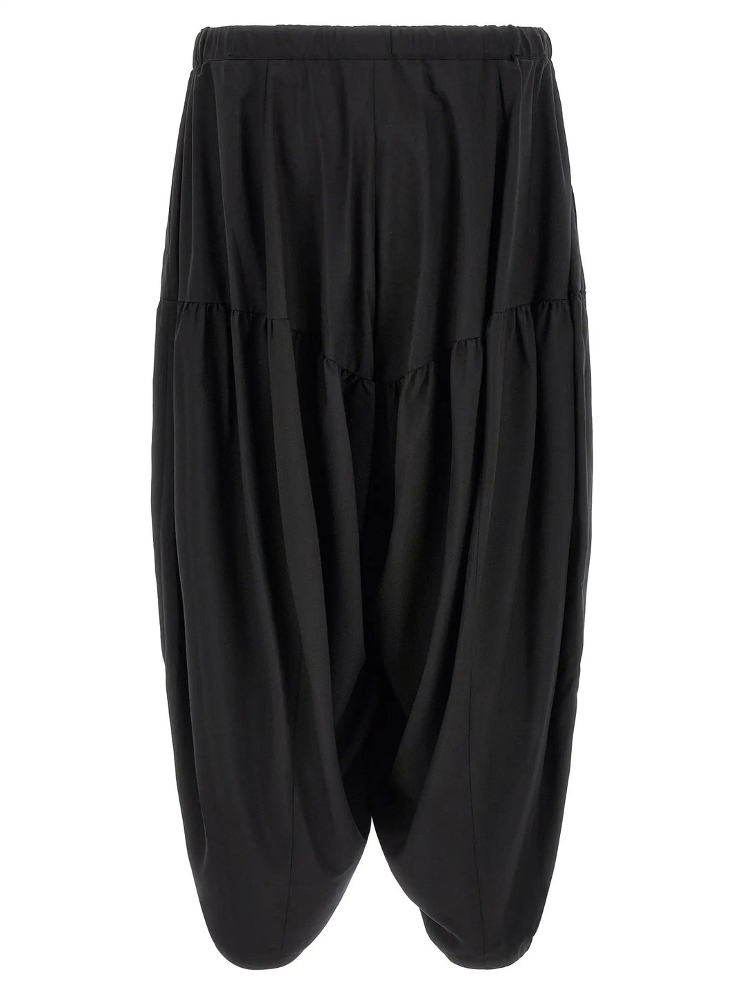 Comme Des Garçons Black Polyester Casual Pants