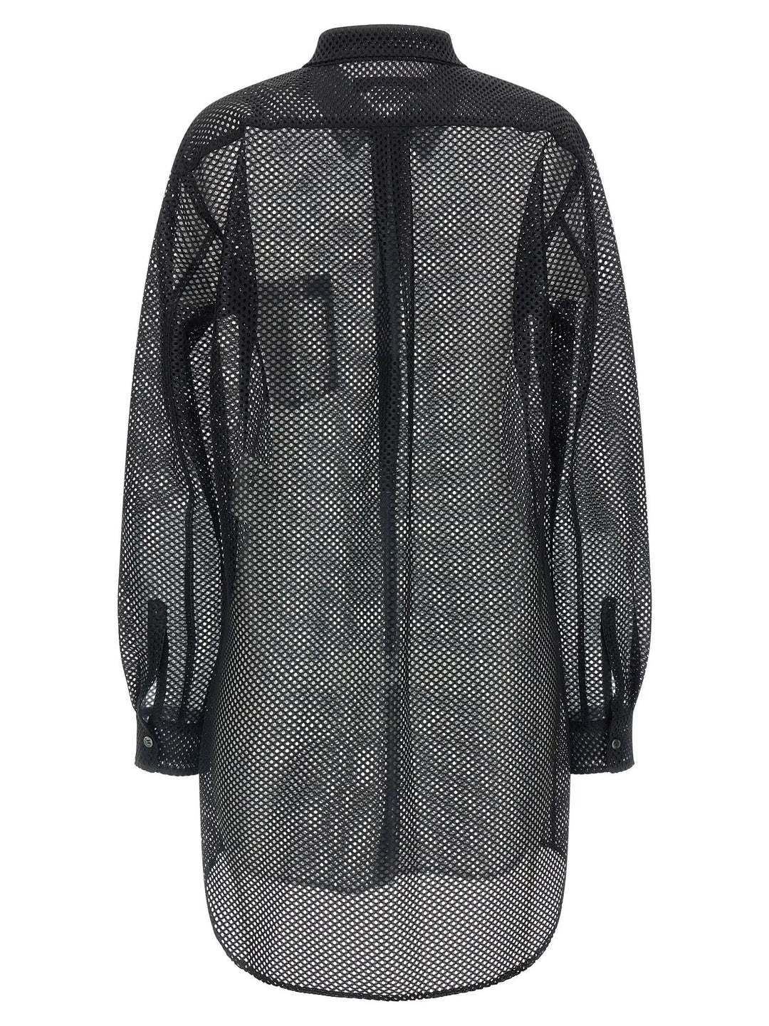 Comme Des Garçons Black Polyester Blouse