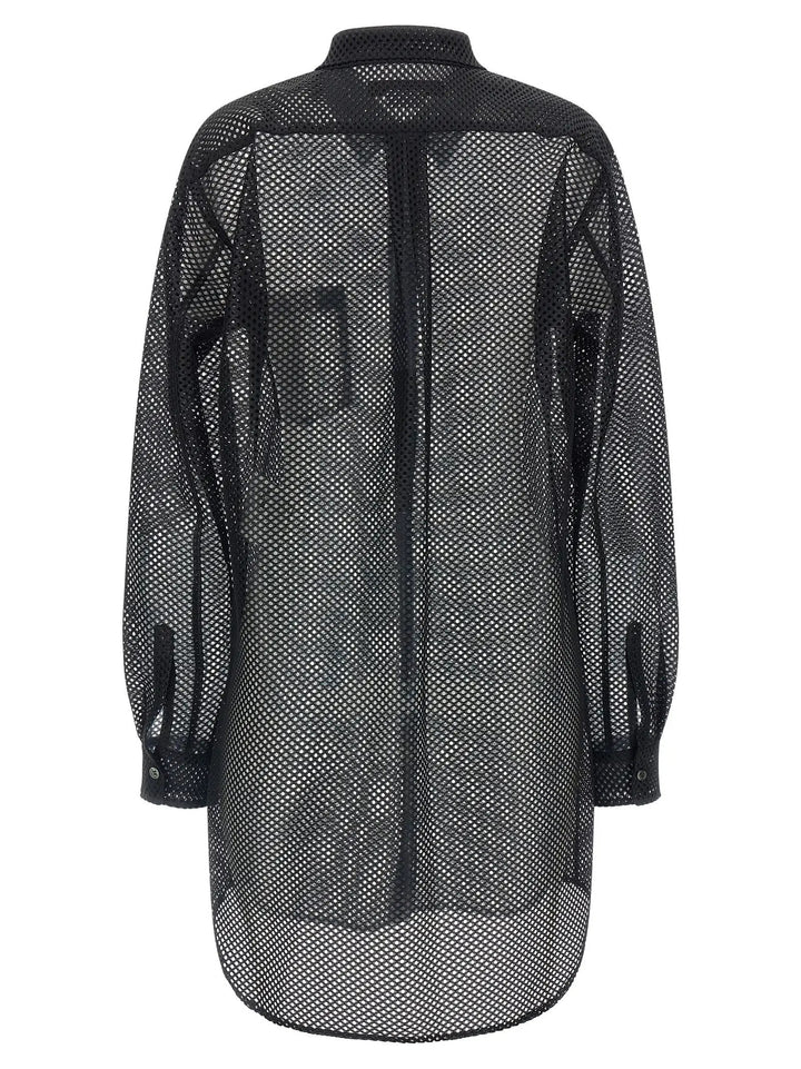 Comme Des Garçons Black Polyester Blouse