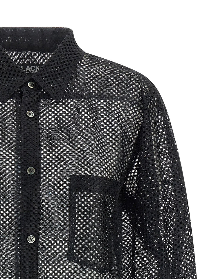 Comme Des Garçons Black Polyester Blouse