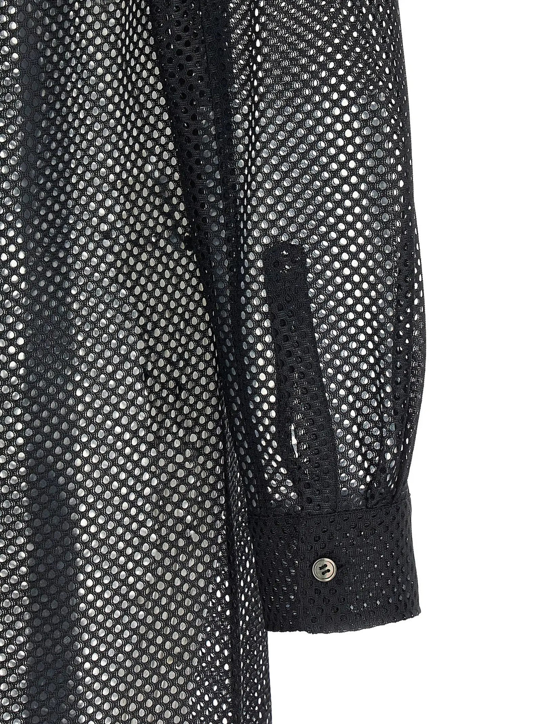 Comme Des Garçons Black Polyester Blouse