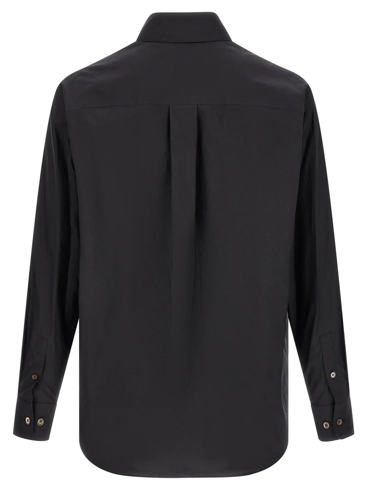 Lemaire Black Cotton Blouse