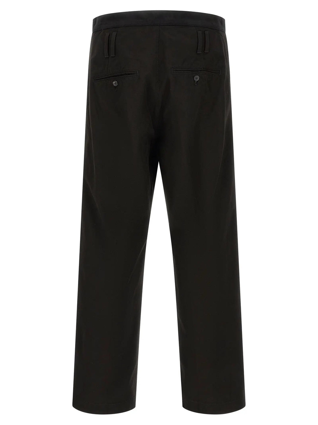 Namacheko Black Cotton Casual Pants