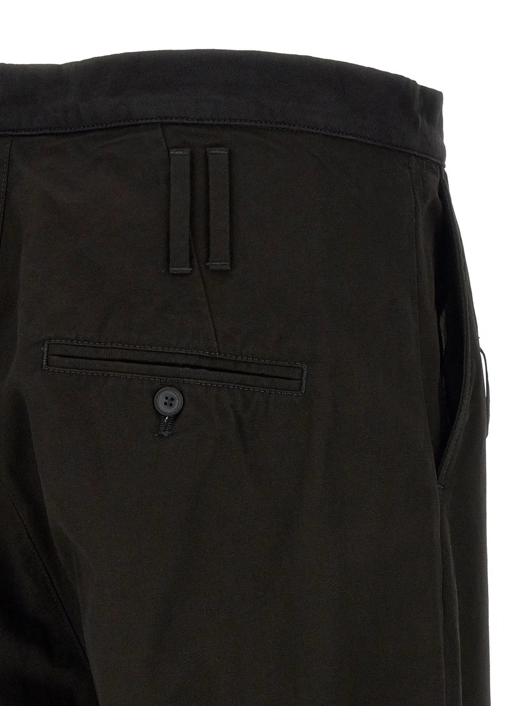 Namacheko Black Cotton Casual Pants