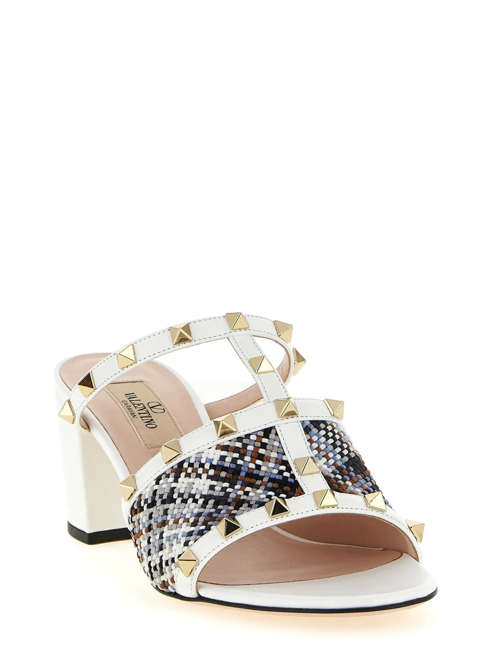 Valentino Garavani Sample Sale | Valentino Garavani White Polyester Platform Sandals - | Designer outlet