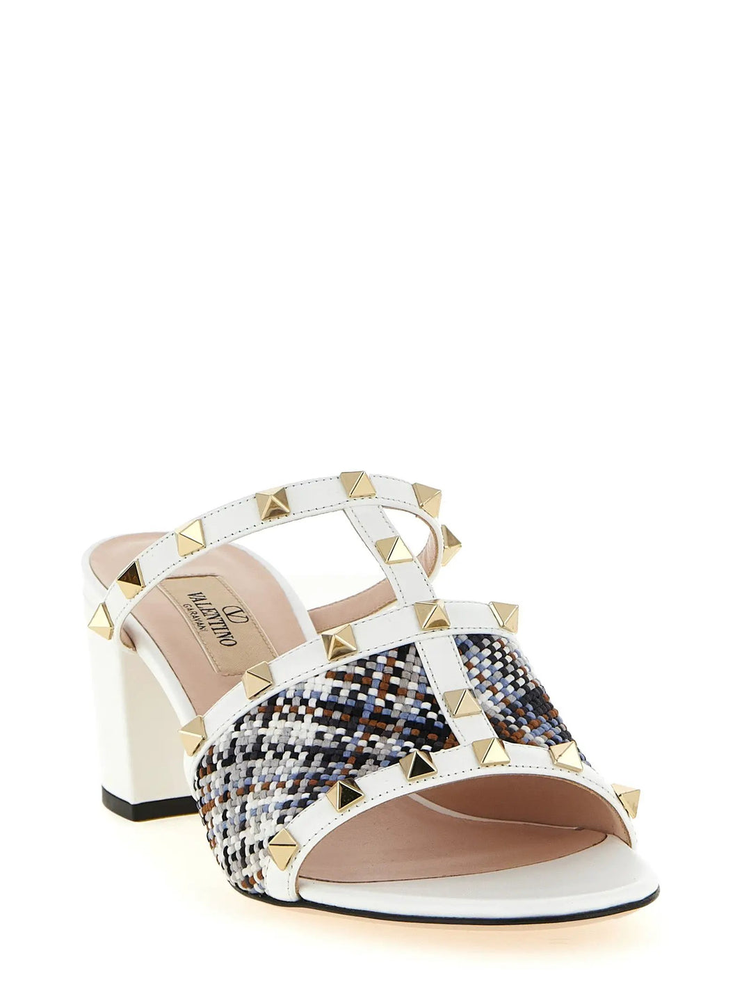 Valentino Garavani Sample Sale | Valentino Garavani White Polyester Platform Sandals - | Designer outlet