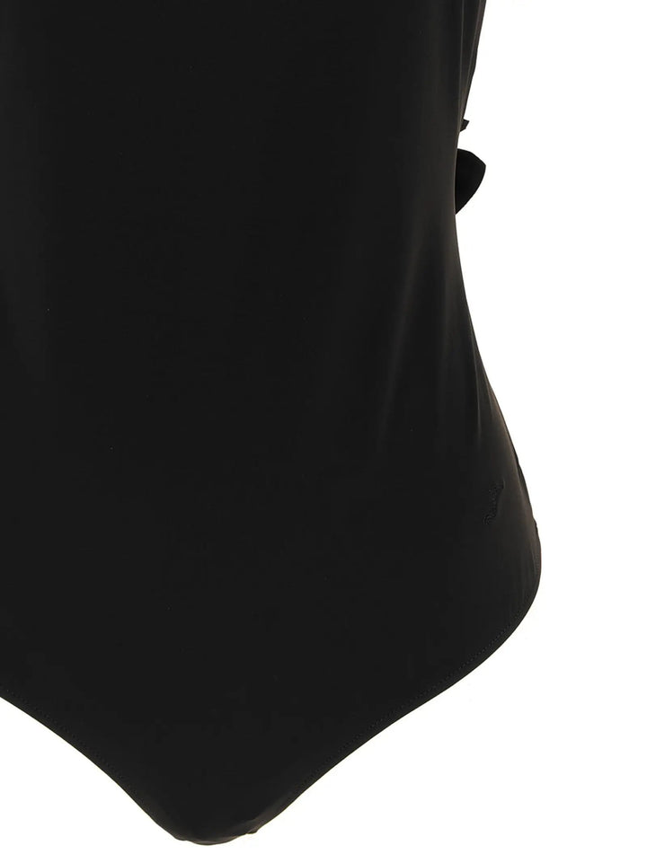 Jacquemus Black Polyamide One-Piece Swimsuit