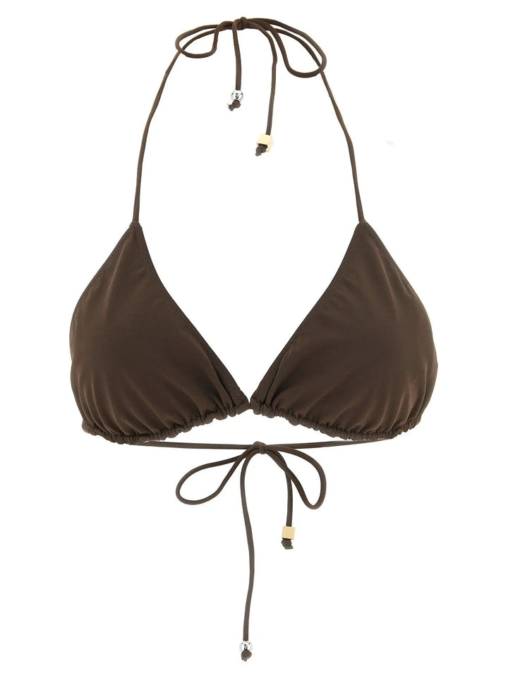 Jacquemus Brown Polyamide Bikini