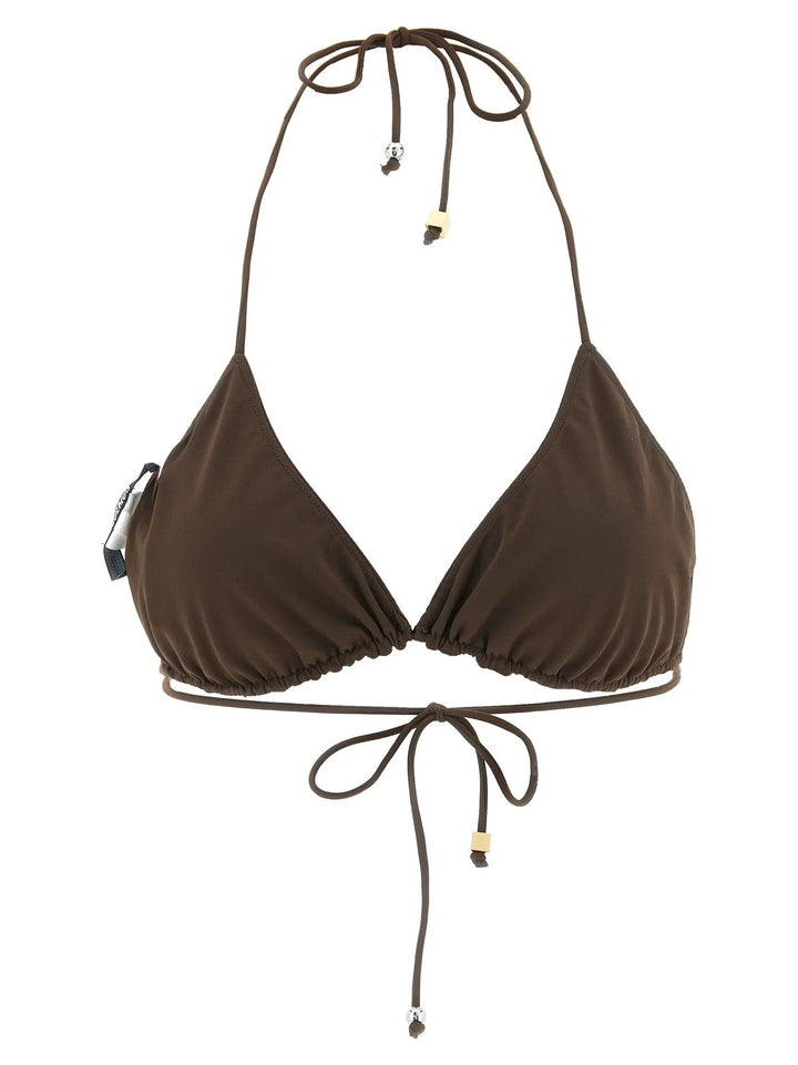 Jacquemus Brown Polyamide Bikini