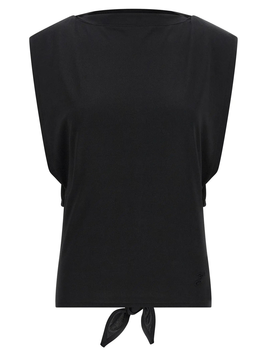 Jacquemus Black Paper Sleeveles T-Shirt