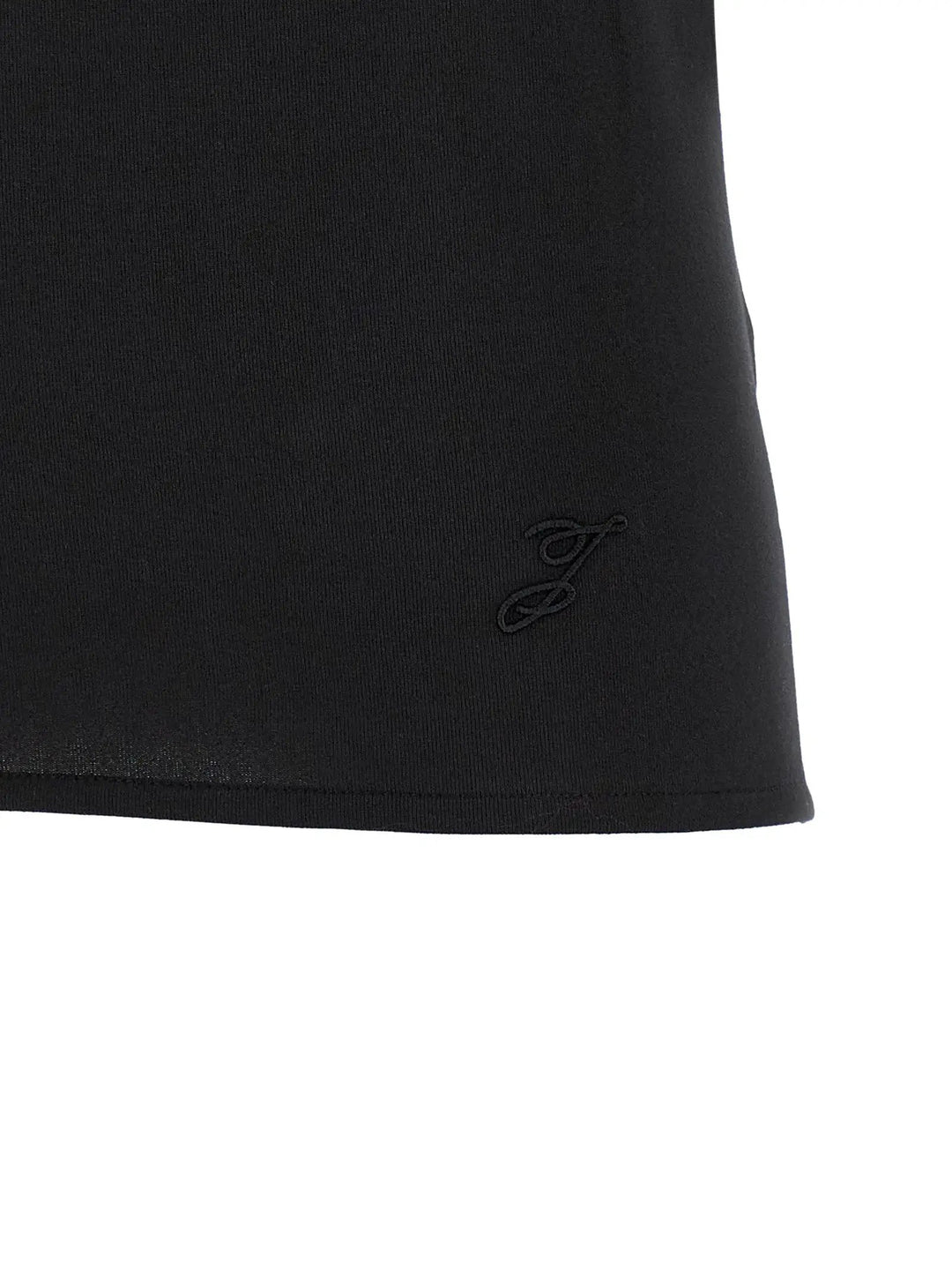 Jacquemus Black Paper Sleeveles T-Shirt