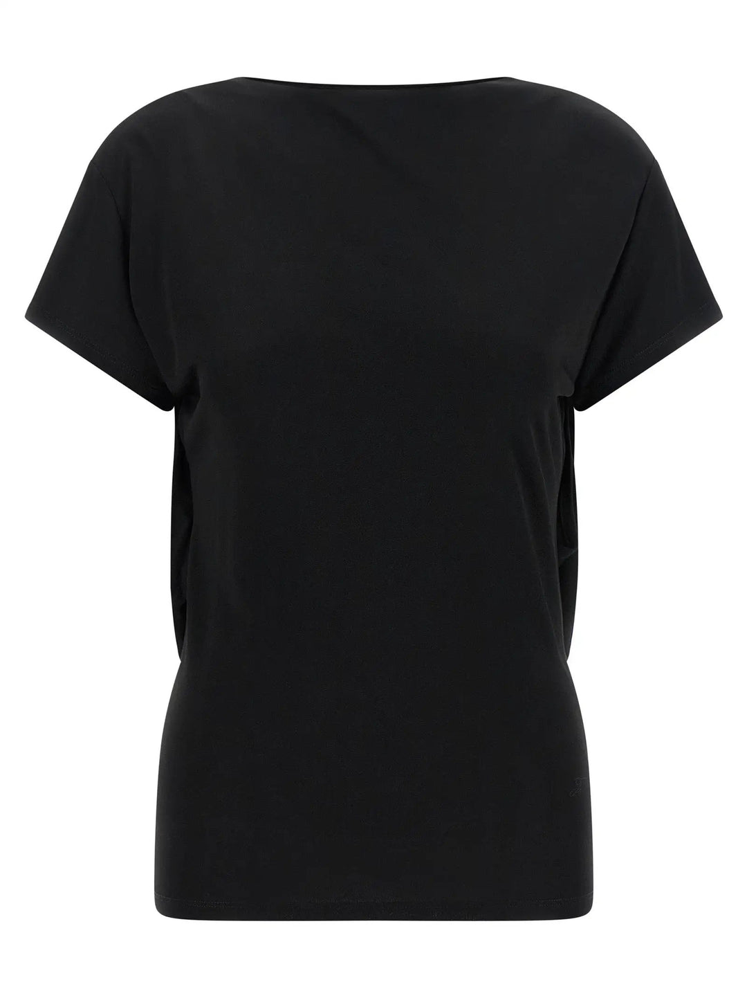 Jacquemus Black Viscose T-Shirt