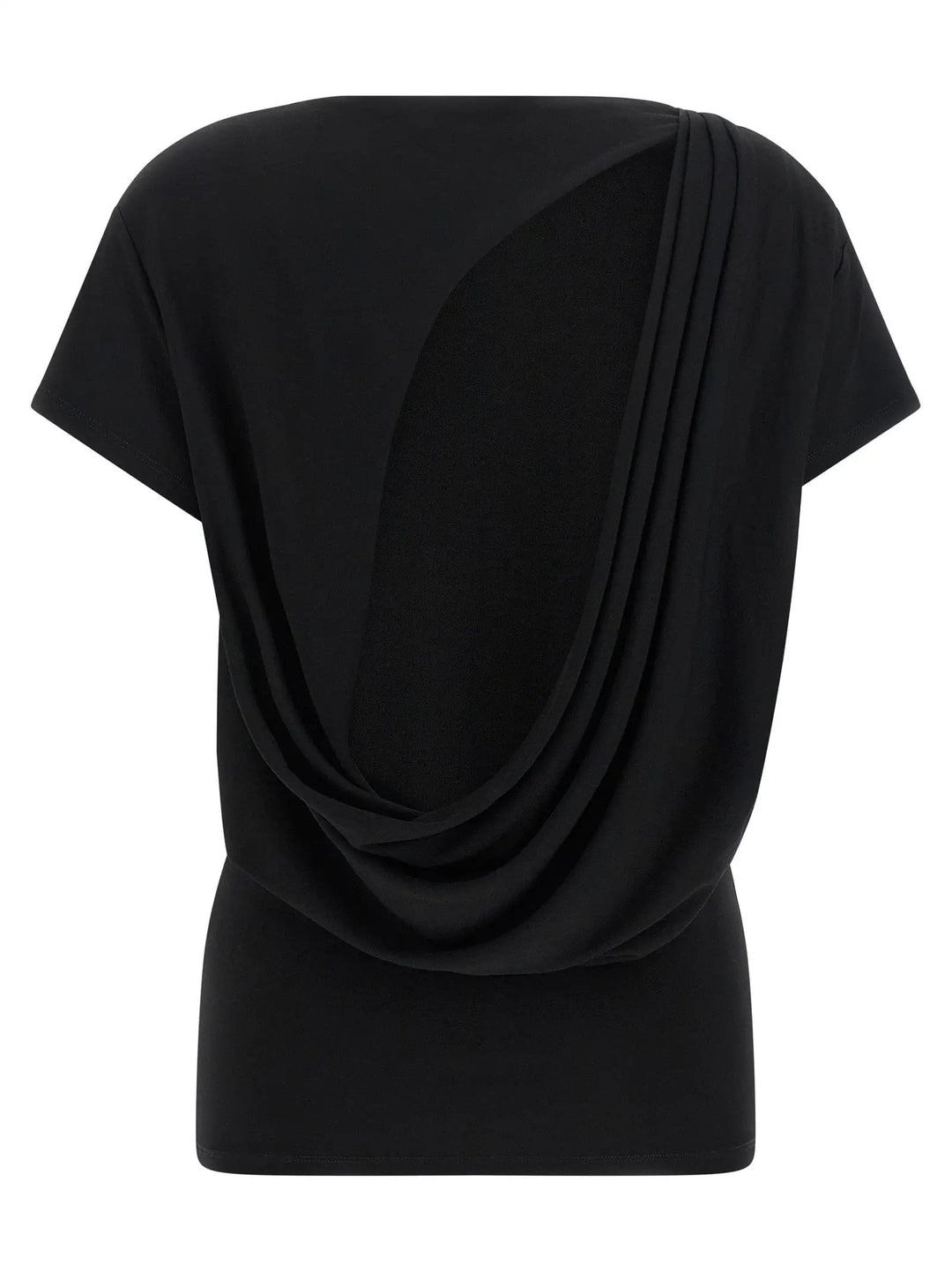 Jacquemus Black Viscose T-Shirt