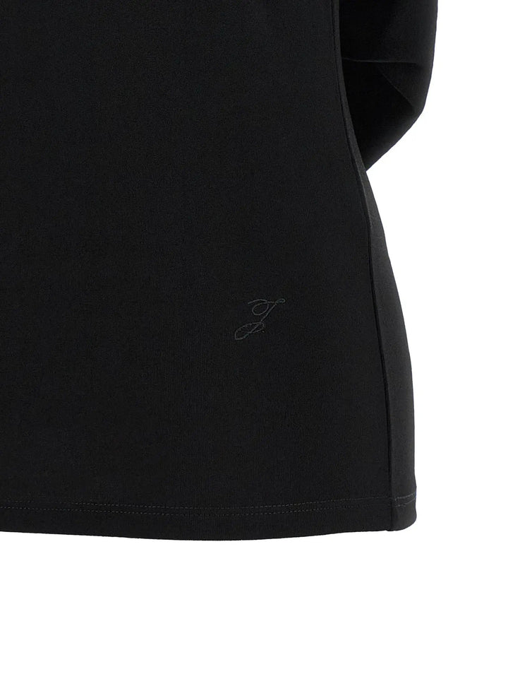 Jacquemus Black Viscose T-Shirt