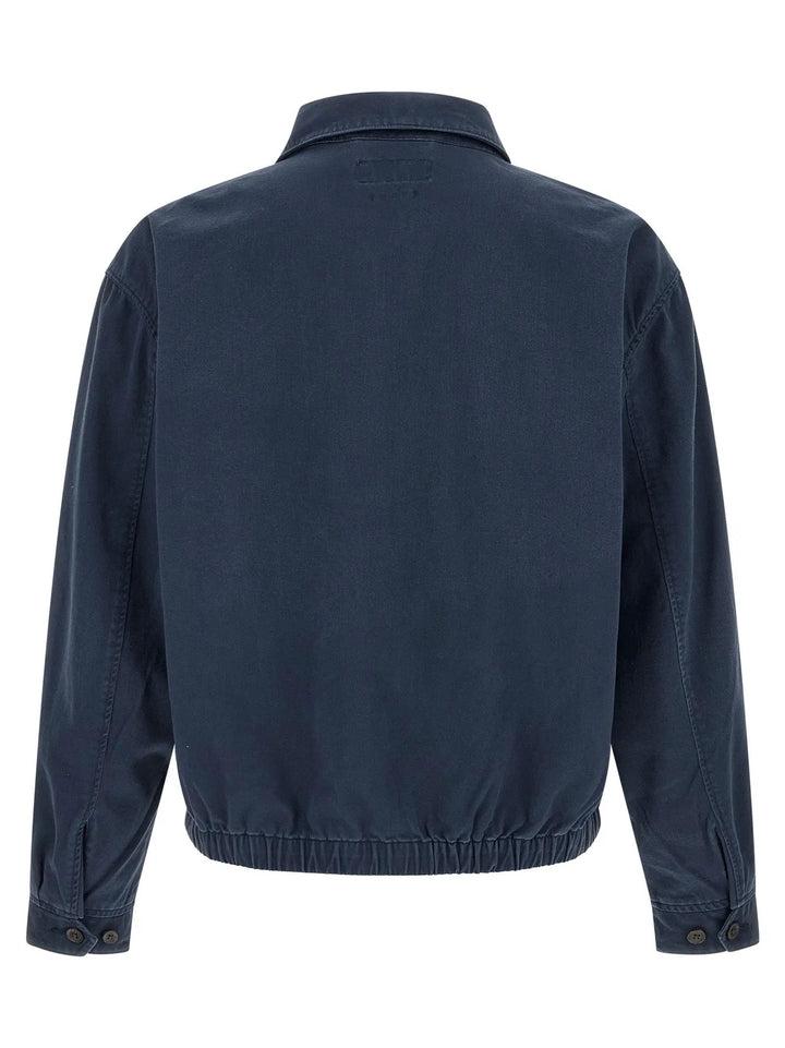 Polo Ralph Lauren Blue Cotton Full-Length Jacket