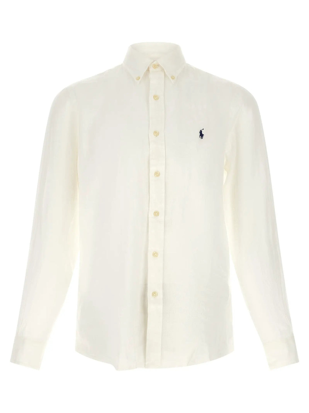 Polo Ralph Lauren Sample Sale | Polo Ralph Lauren White Linen Blouse - | Designer outlet