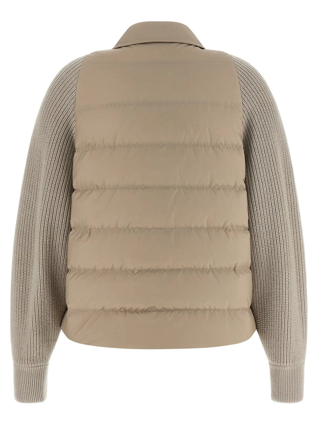 Brunello Cucinelli Beige Polyester Shell Jacket