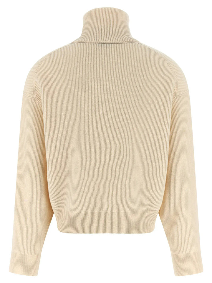 Brunello Cucinelli White Virgin Wool Cardigan