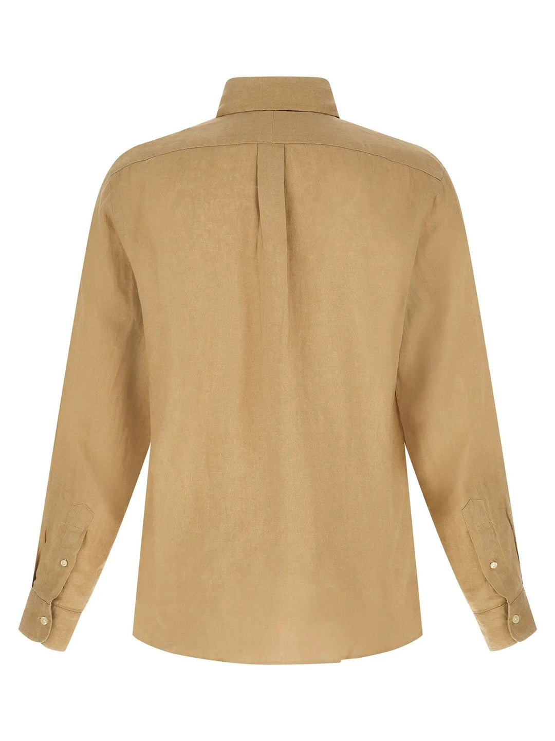 Polo Ralph Lauren Beige Linen Blouse