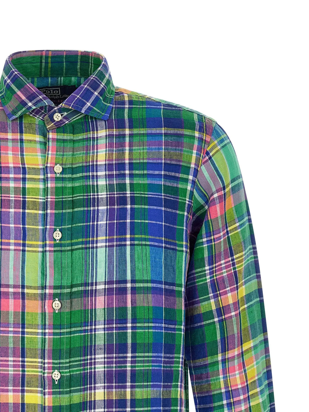 Polo Ralph Lauren Sample Sale | Polo Ralph Lauren Multicolor Linen Blouse - | Designer outlet