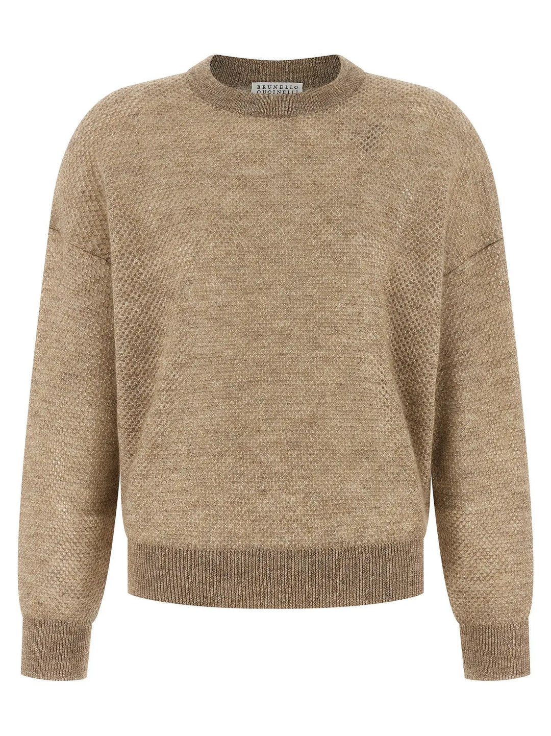 Brunello Cucinelli Beige Wool Cardigan