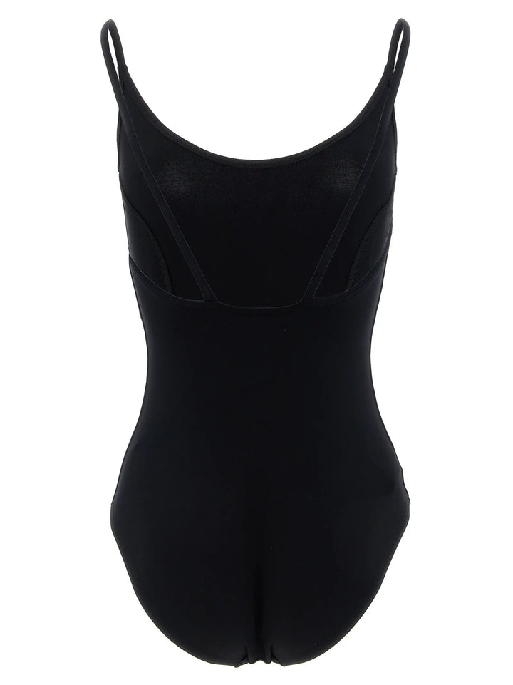 Eres Black Polyamide One-Piece Swimsuit