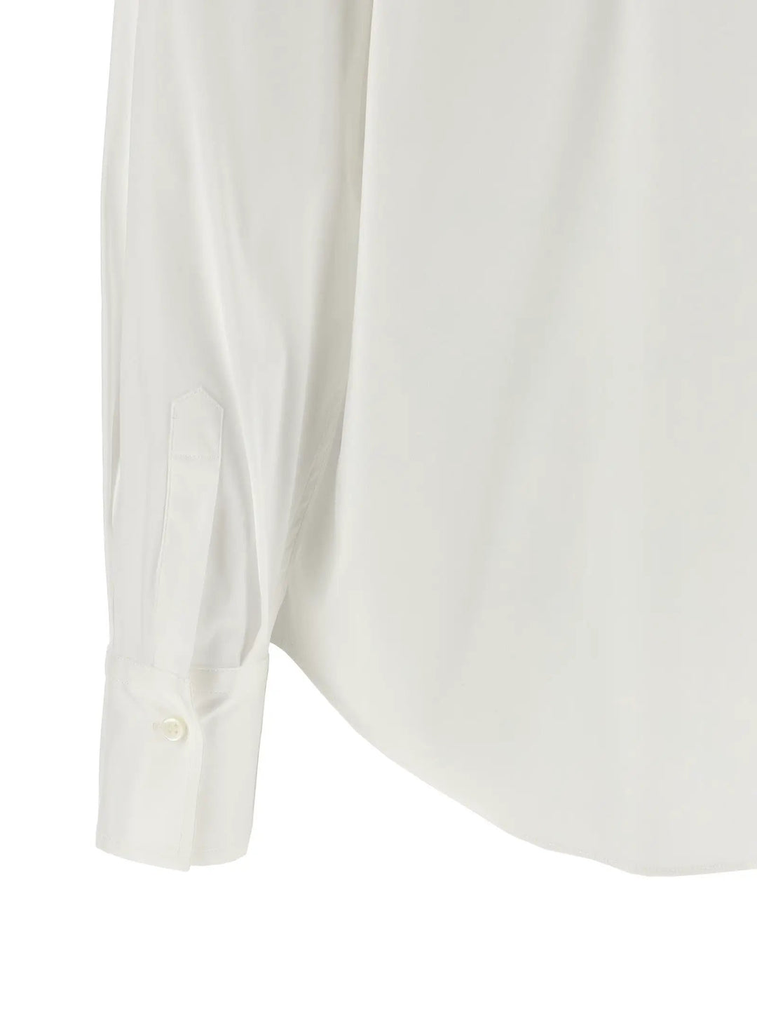 Brunello Cucinelli White Cotton Blouse
