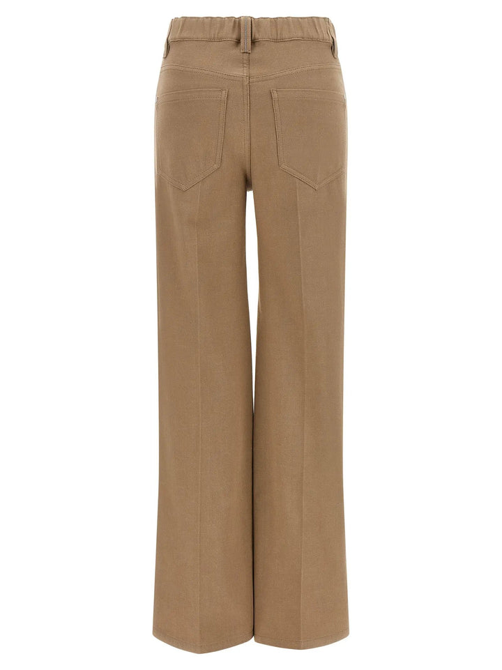 Brunello Cucinelli Beige Cotton Jeans Denim