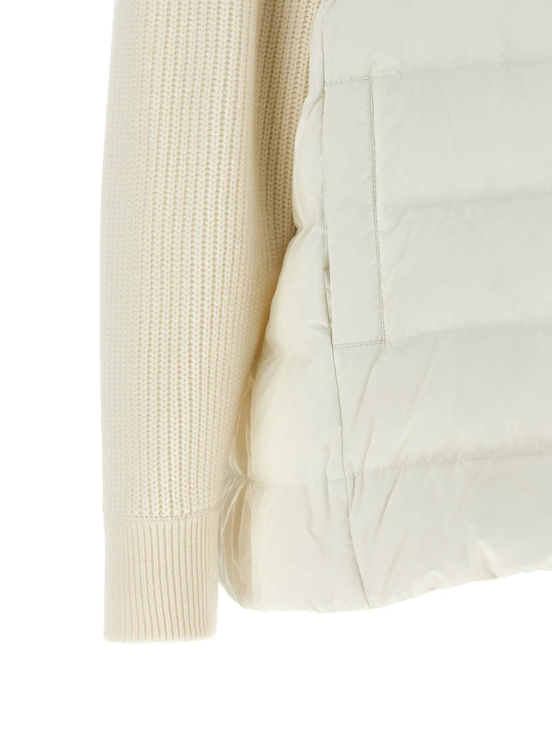 Brunello Cucinelli White Polyester Full-Length Jacket