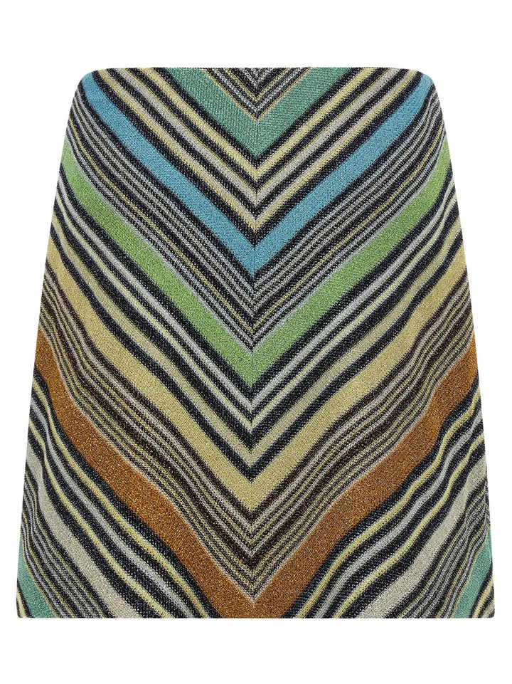 Missoni Multicolor Viscose Long Skirt