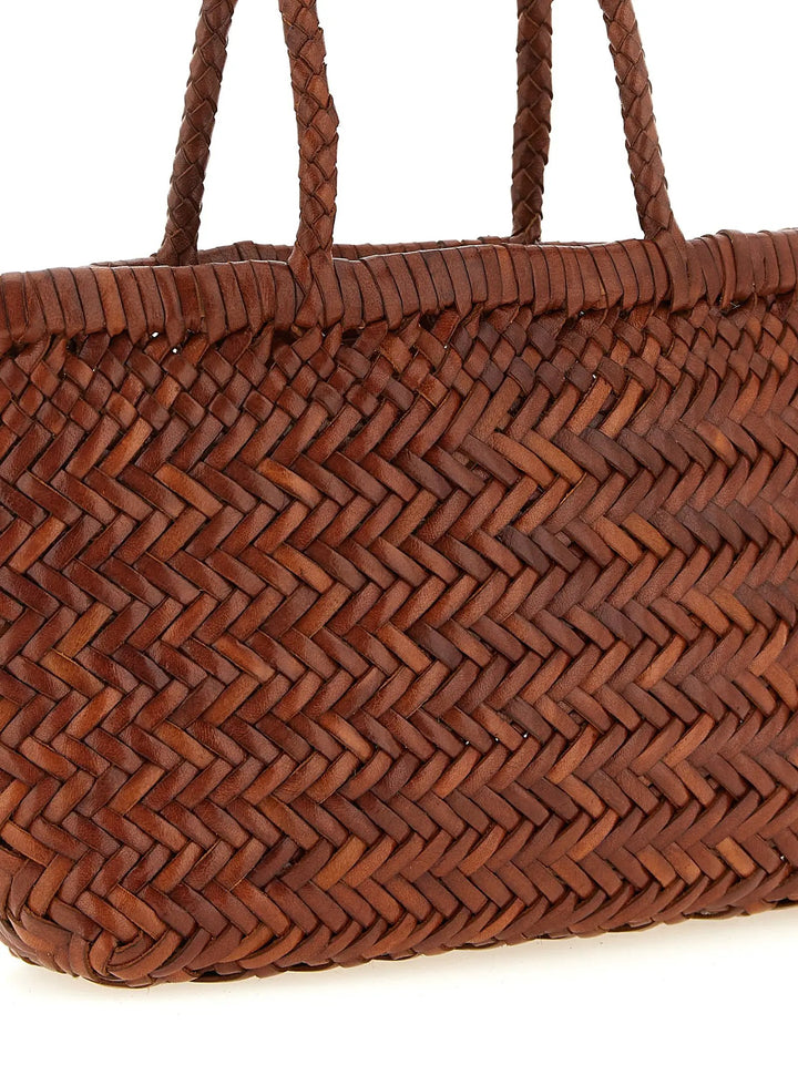 Dragon Diffusion Brown Calfskin Handbag