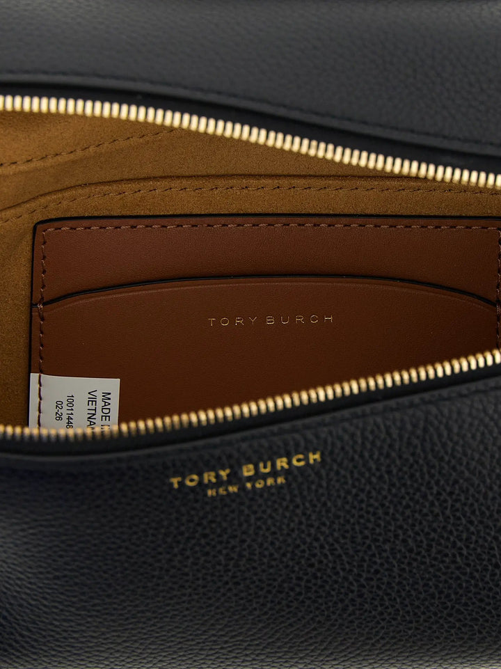 Tory Burch Sample Sale | Tory Burch Black Cowhide Handbag - | Designer outlet
