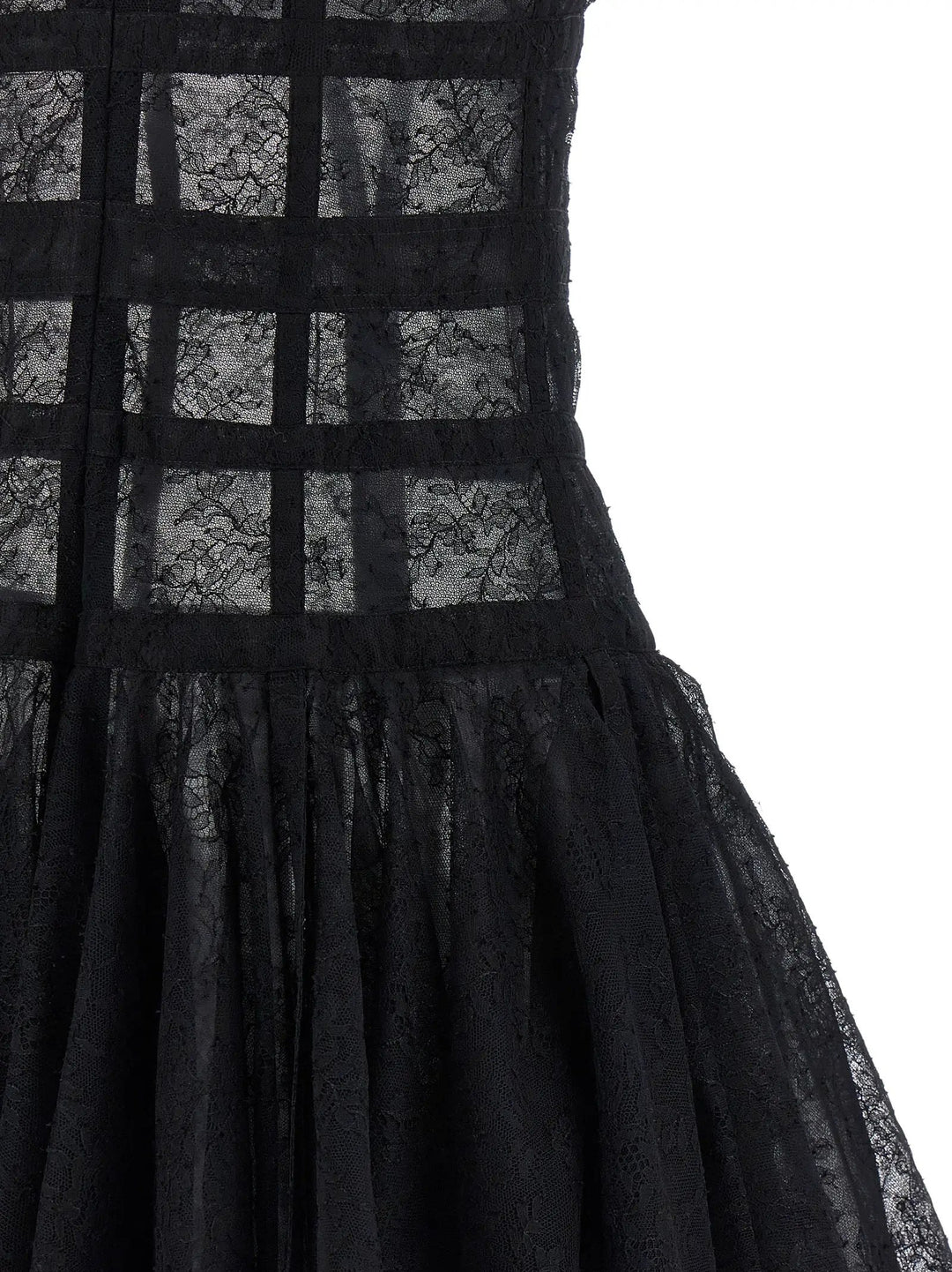 Giovanni Bedin Black Polyamide Short Dress