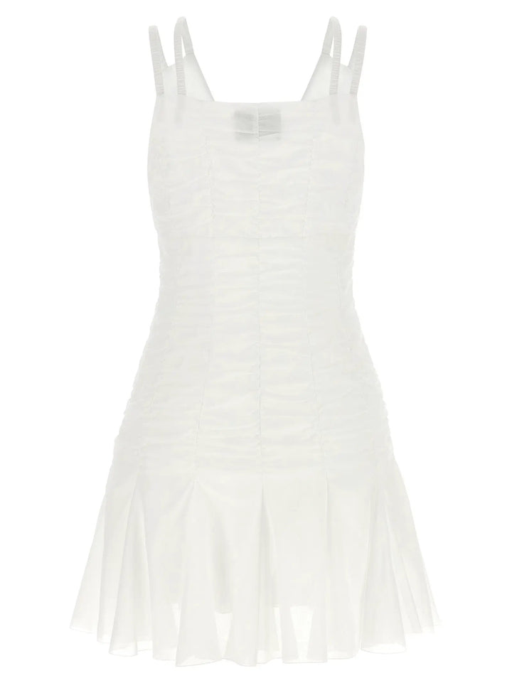 Giovanni Bedin Sample Sale | Giovanni Bedin White Cotton Short Dress - | Designer outlet