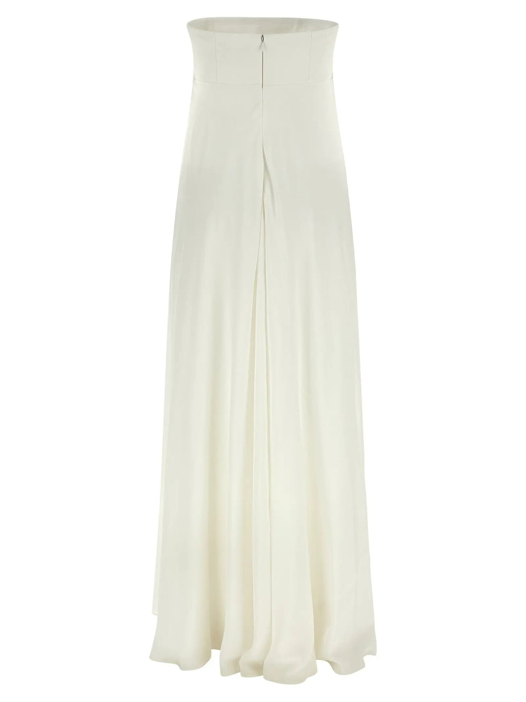 Giovanni Bedin Sample Sale | Giovanni Bedin White Silk Long Dress - | Designer outlet