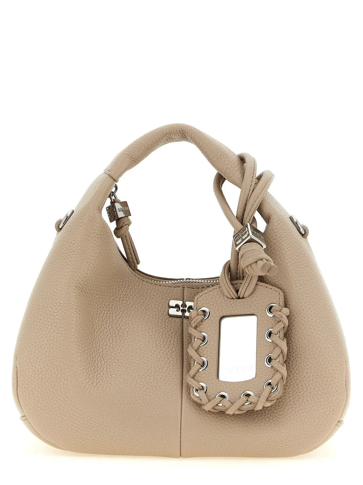 Ganni Sample Sale | Ganni Beige Polyester Handbag - | Designer outlet