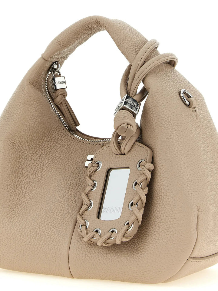 Ganni Sample Sale | Ganni Beige Polyester Handbag - | Designer outlet