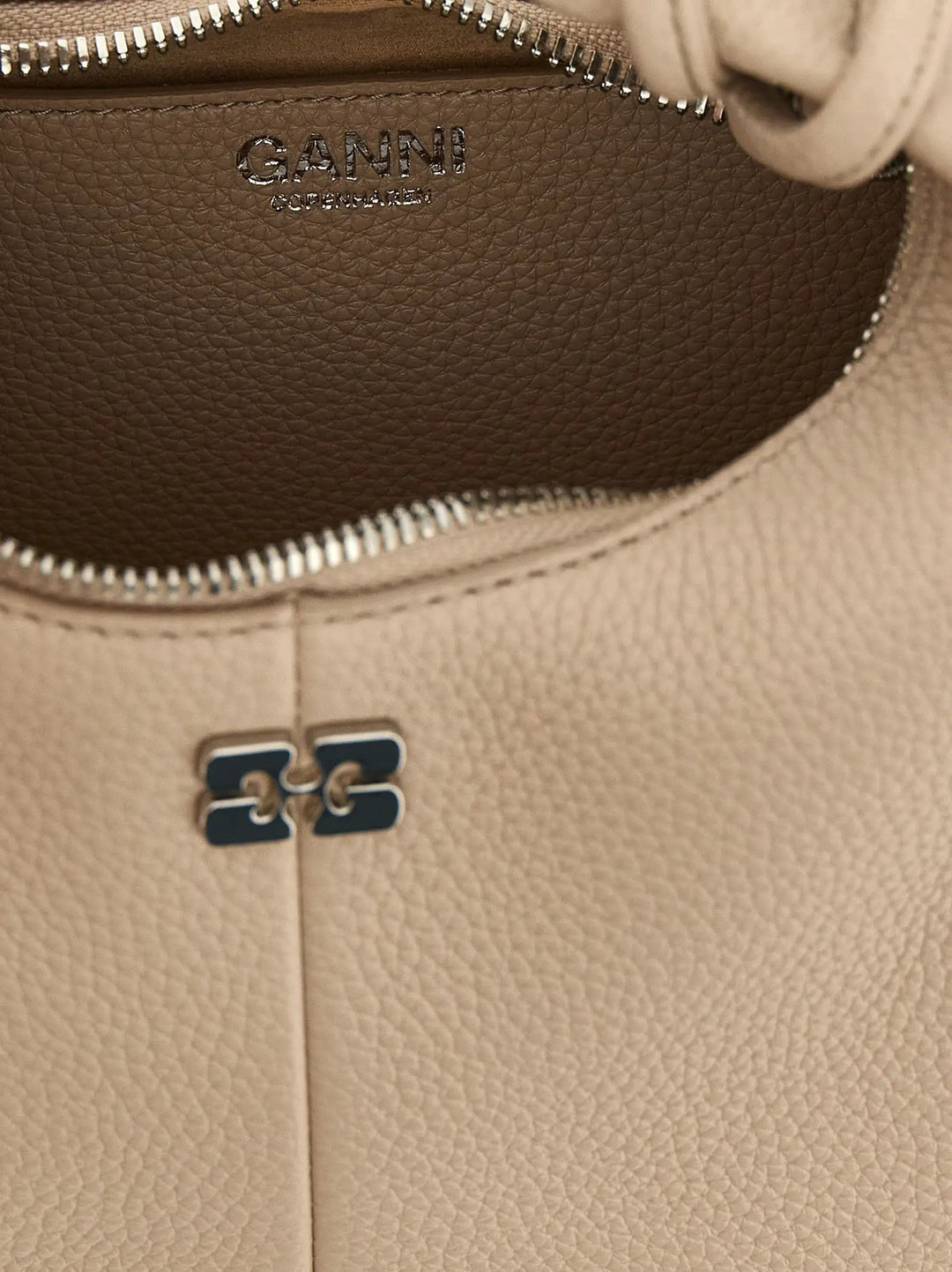 Ganni Sample Sale | Ganni Beige Polyester Handbag - | Designer outlet