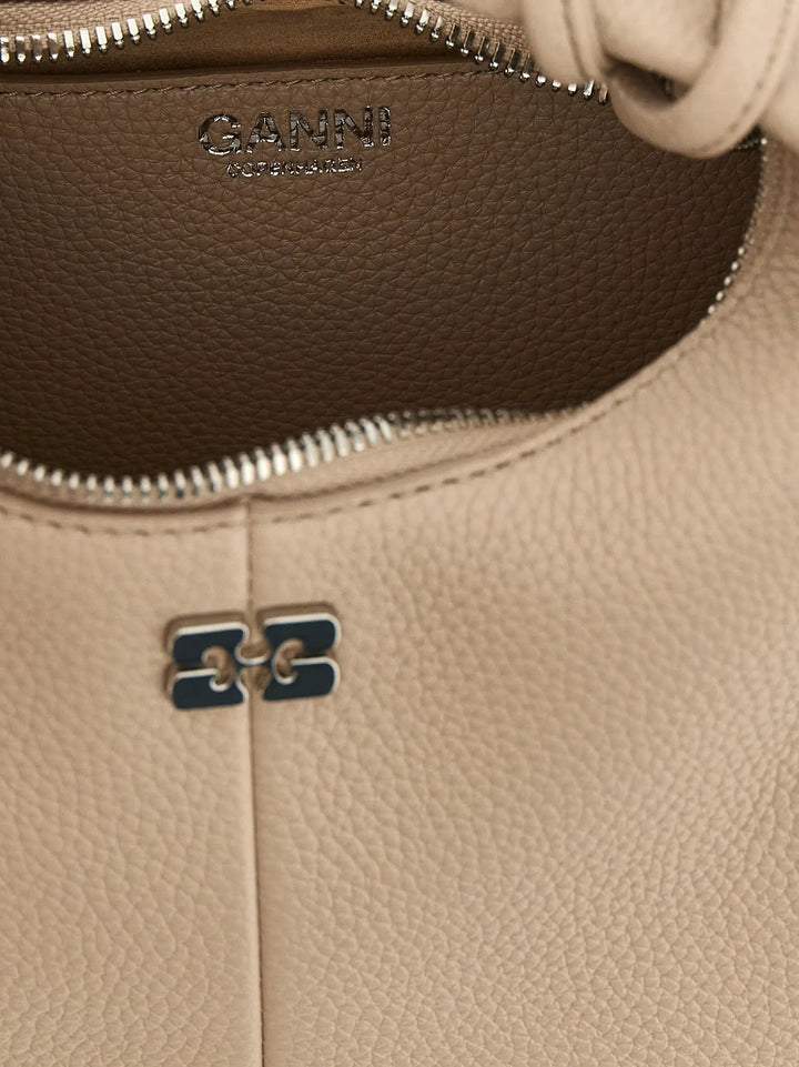 Ganni Sample Sale | Ganni Beige Polyester Handbag - | Designer outlet